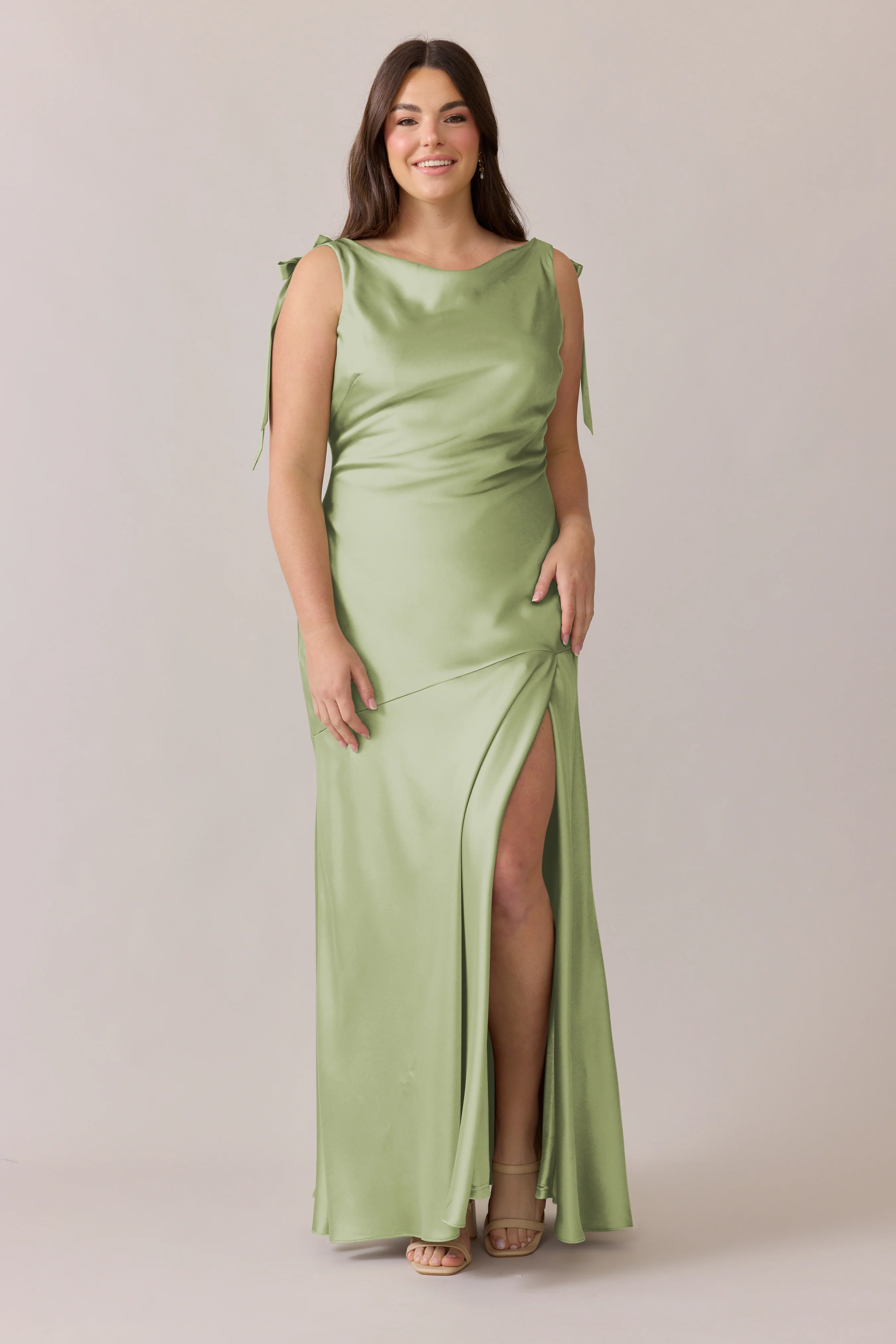 Aaliyah Satin Dress | Made To Order - Image 161
