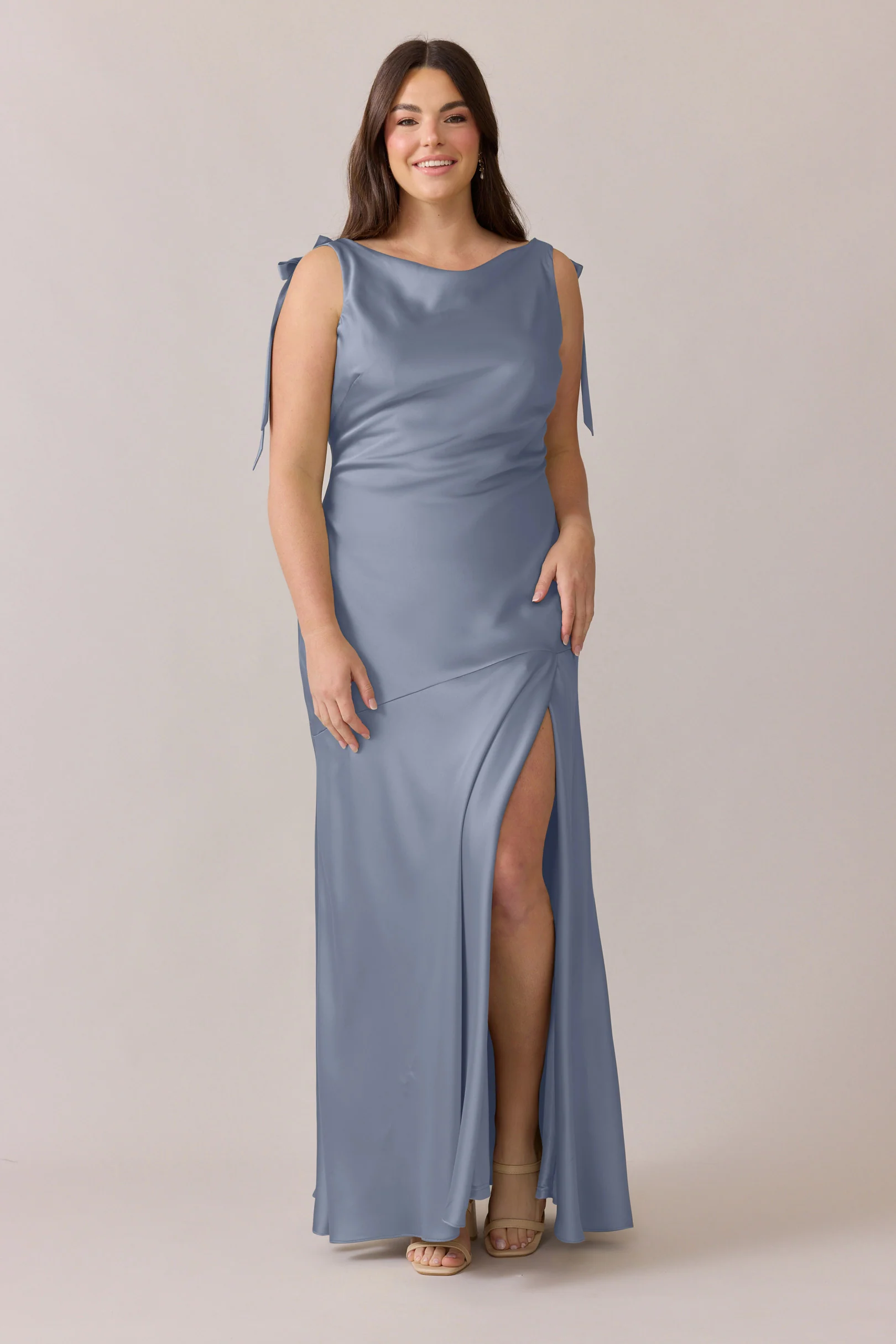 Aaliyah Satin Dress | Made To Order - Image 18