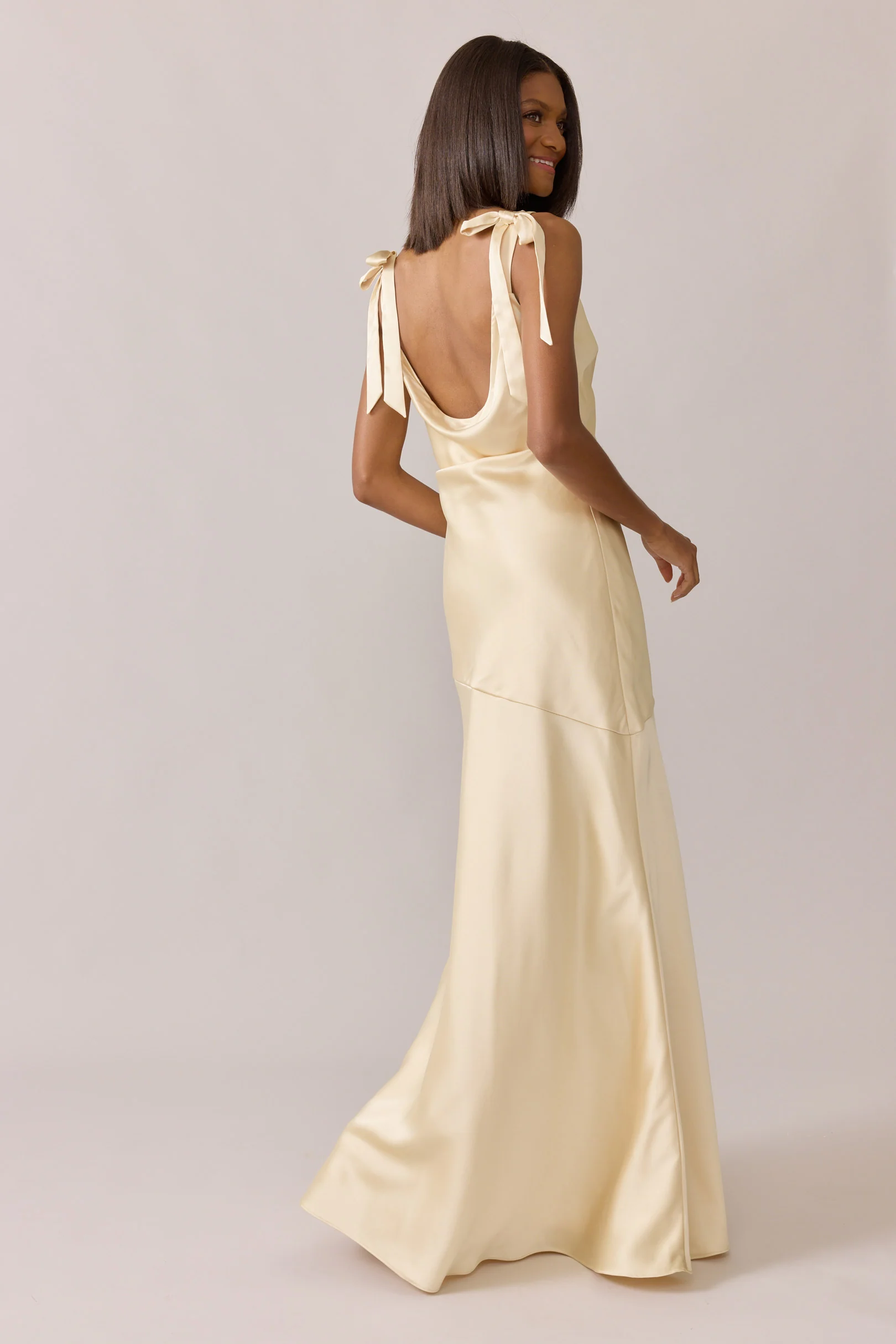 Aaliyah Satin Dress | Made To Order - Image 2