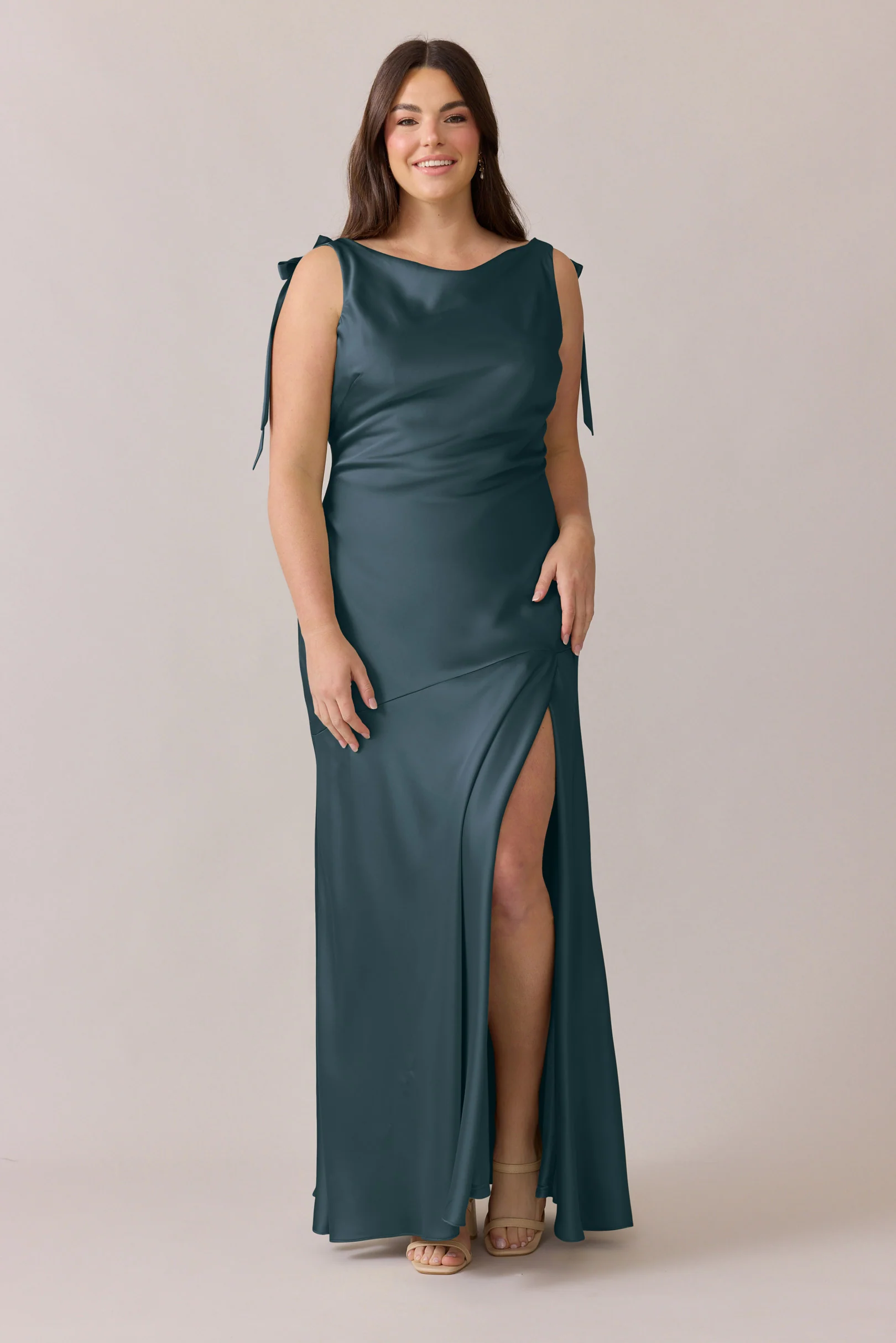 Aaliyah Satin Dress | Made To Order - Image 20