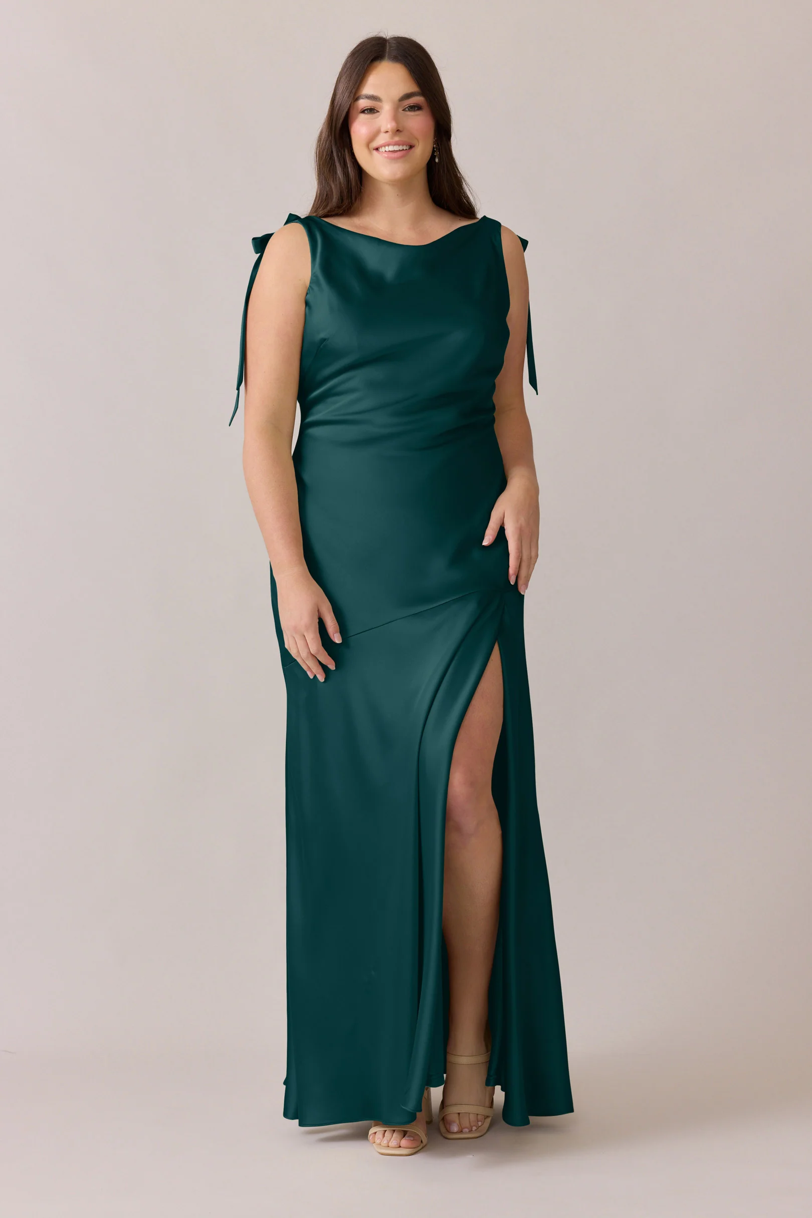 Aaliyah Satin Dress | Made To Order - Image 34
