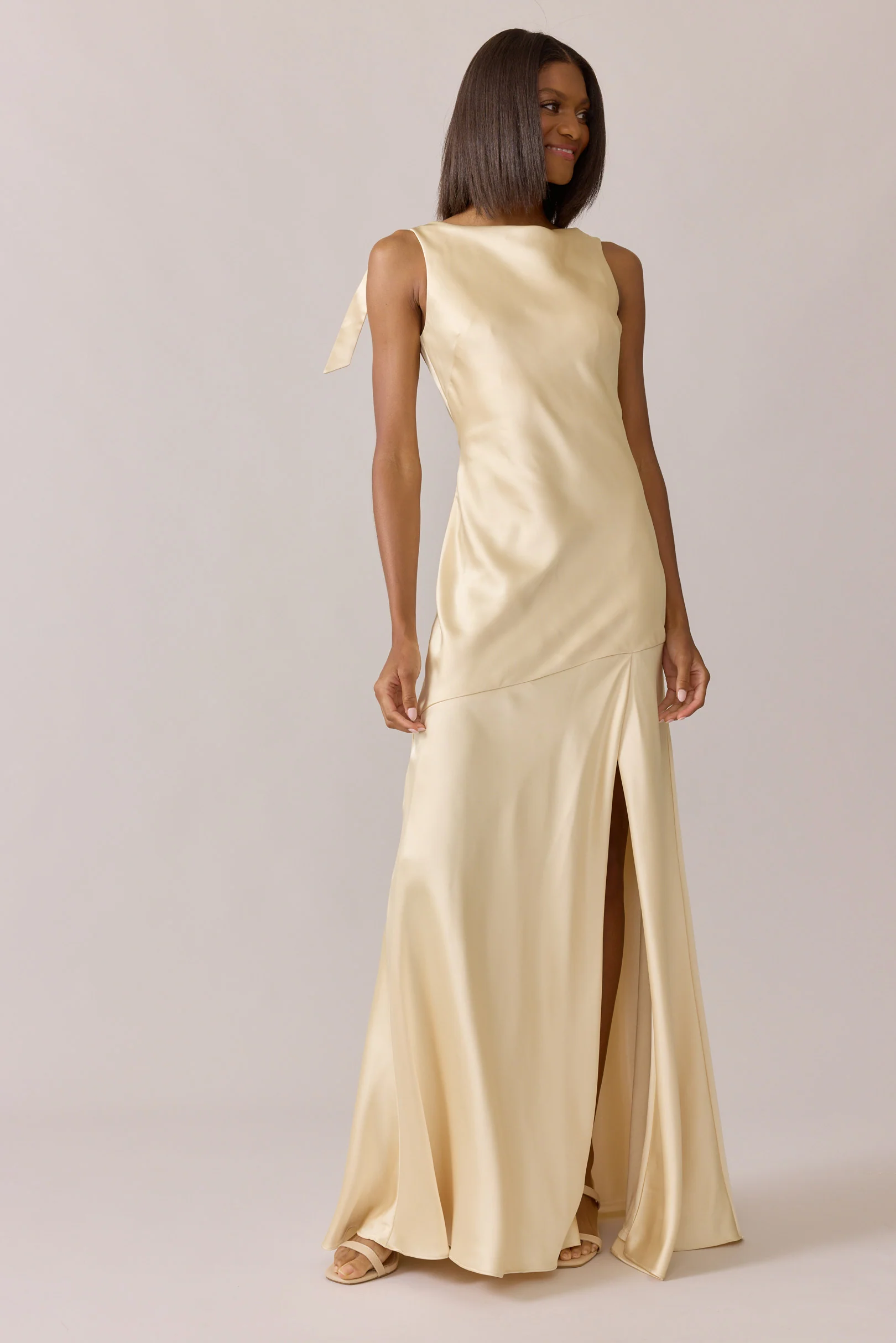 Aaliyah Satin Dress | Made To Order - Image 4