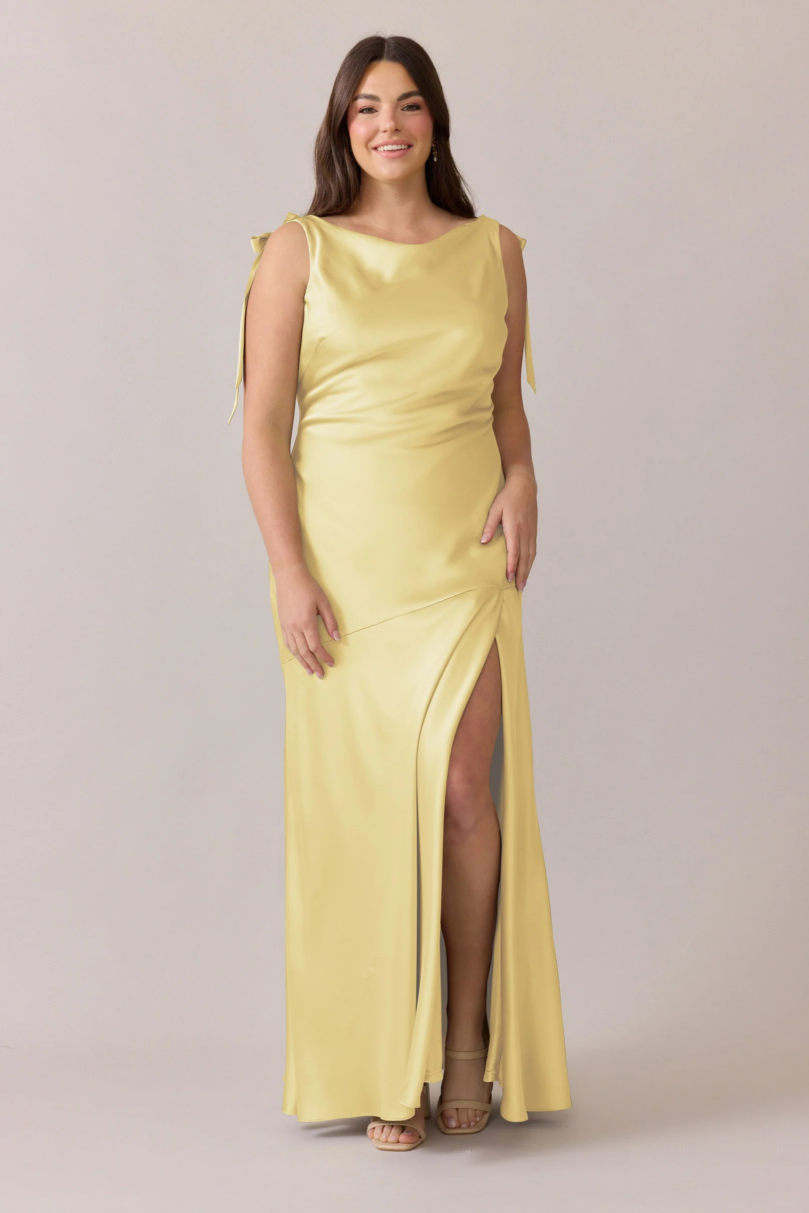 Aaliyah Satin Dress | Made To Order - Image 50