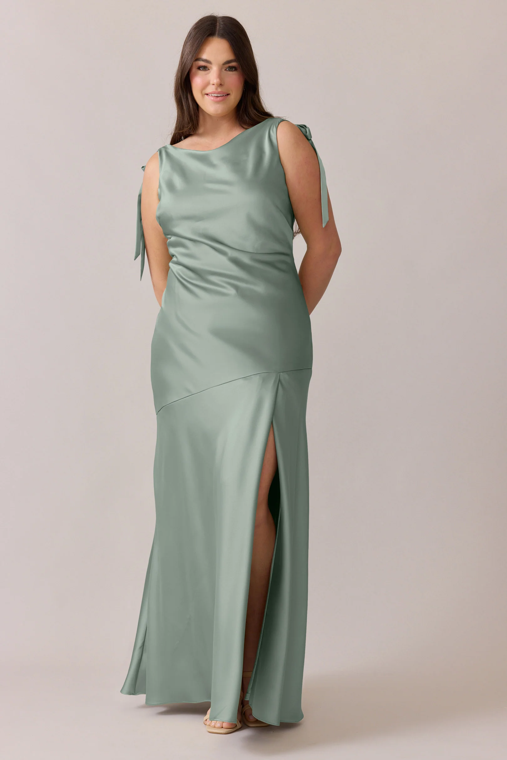 Aaliyah Satin Dress | Made To Order - Image 66