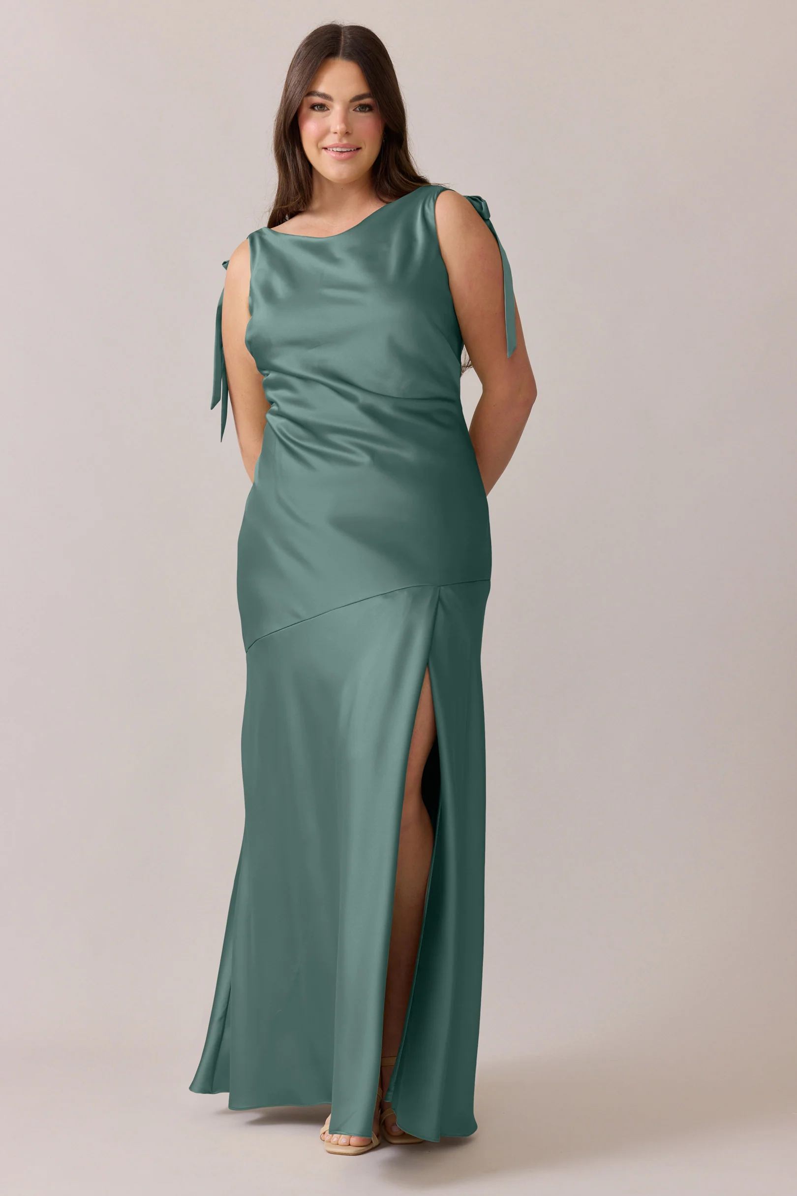 Aaliyah Satin Dress | Made To Order - Image 72