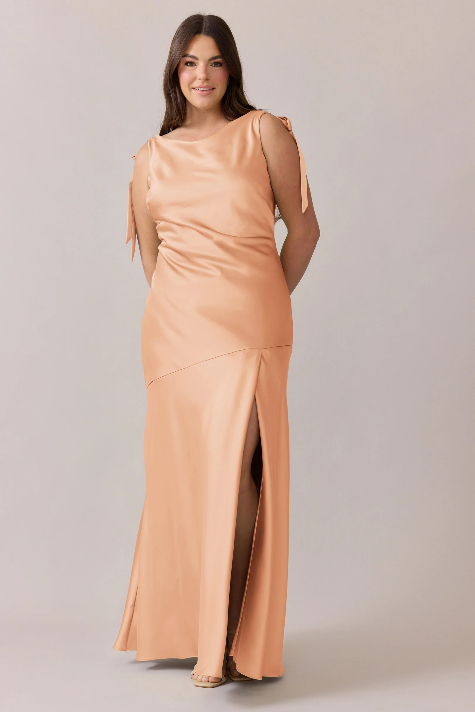 Aaliyah Satin Dress | Made To Order - Image 86