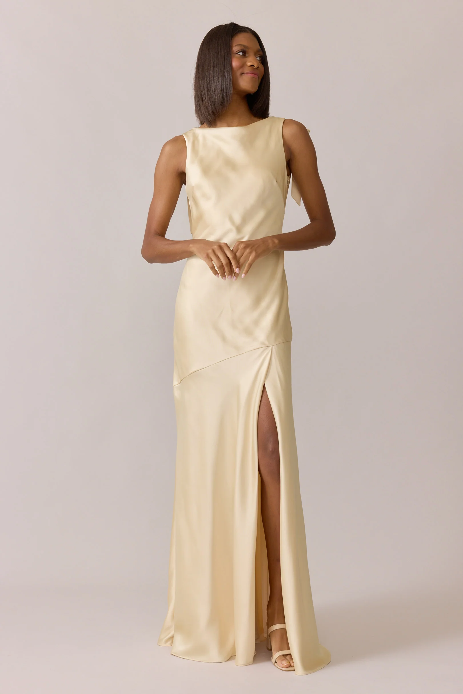 Aaliyah Satin Dress | Made To Order - Image 88