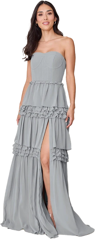 Adeline Chiffon Dress | Made To Order - Image 113