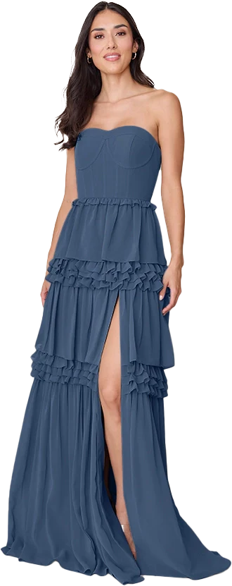 Adeline Chiffon Dress | Made To Order - Image 114
