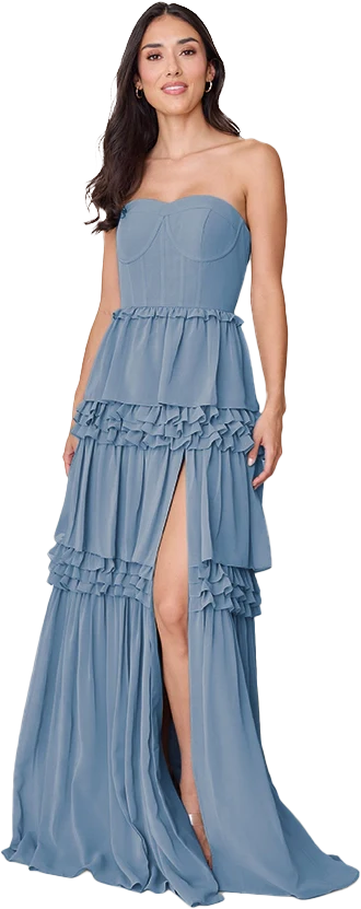 Adeline Chiffon Dress | Made To Order - Image 118