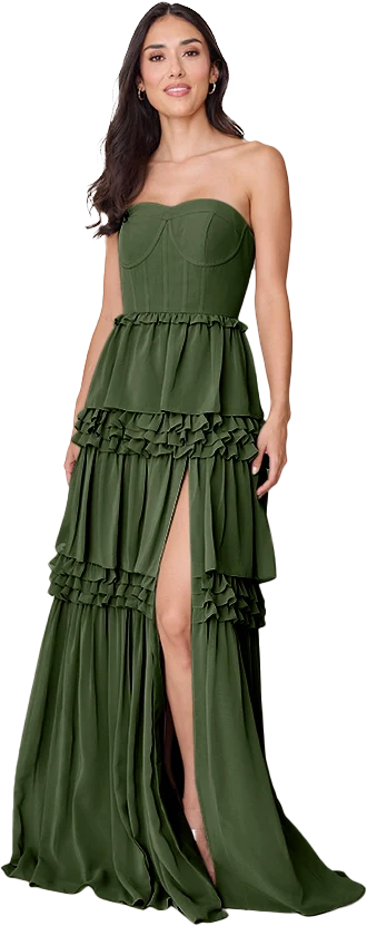 Adeline Chiffon Dress | Made To Order - Image 128