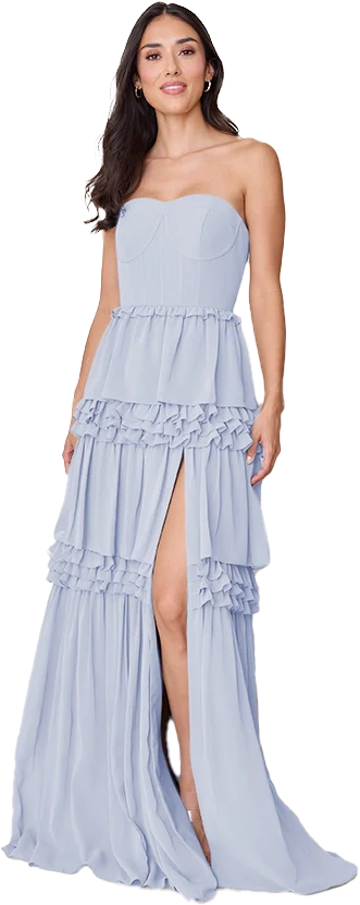 Adeline Chiffon Dress | Made To Order - Image 129
