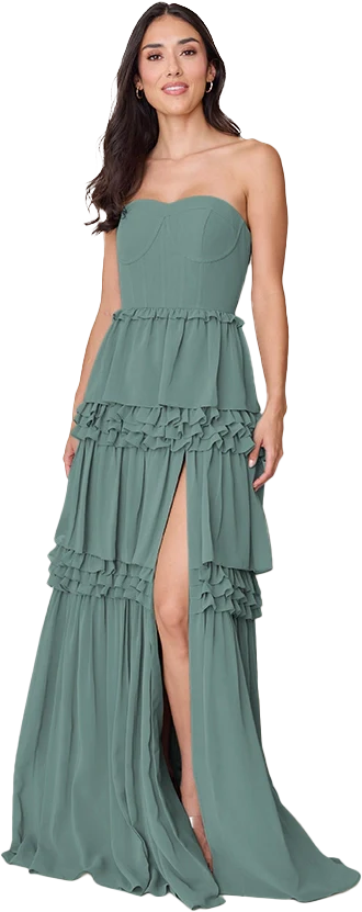 Adeline Chiffon Dress | Made To Order - Image 134