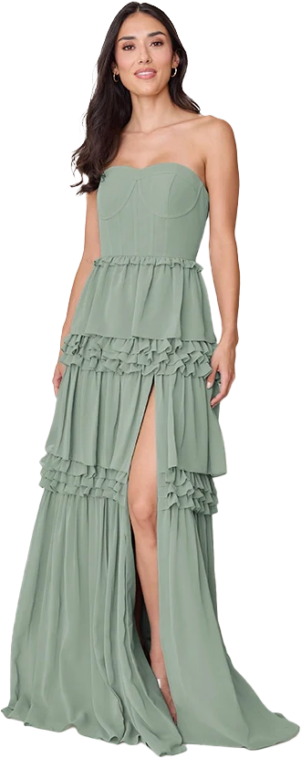 Adeline Chiffon Dress | Made To Order - Image 139