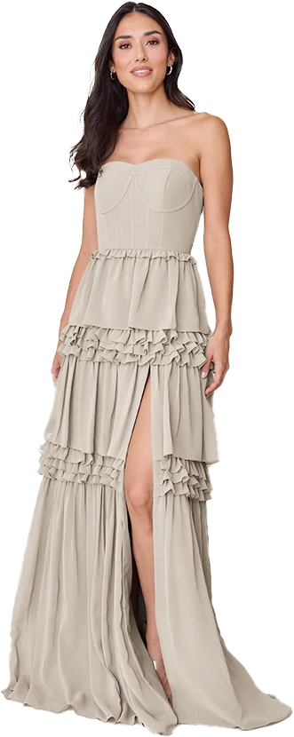 Adeline Chiffon Dress | Made To Order - Image 140
