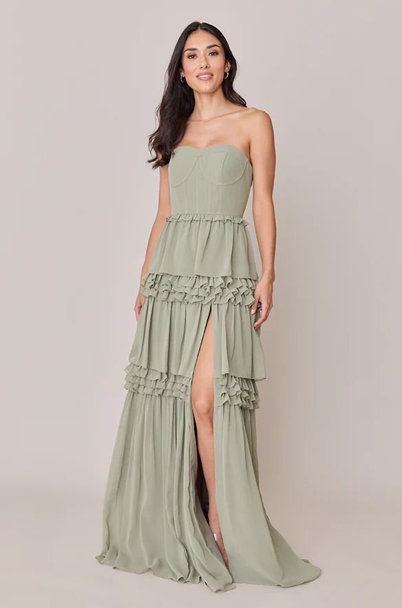 Adeline Chiffon Dress | Made To Order - Image 150