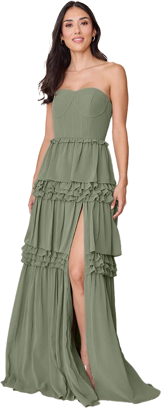 Adeline Chiffon Dress | Made To Order - Image 153