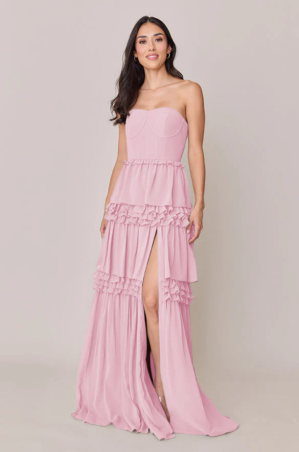 Adeline Chiffon Dress | Made To Order - Image 160