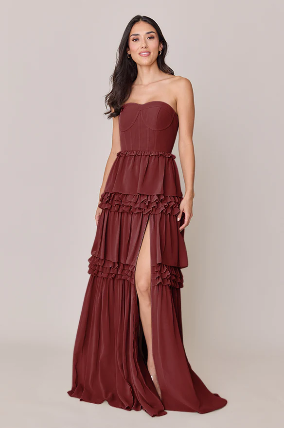 Adeline Chiffon Dress | Made To Order - Image 17