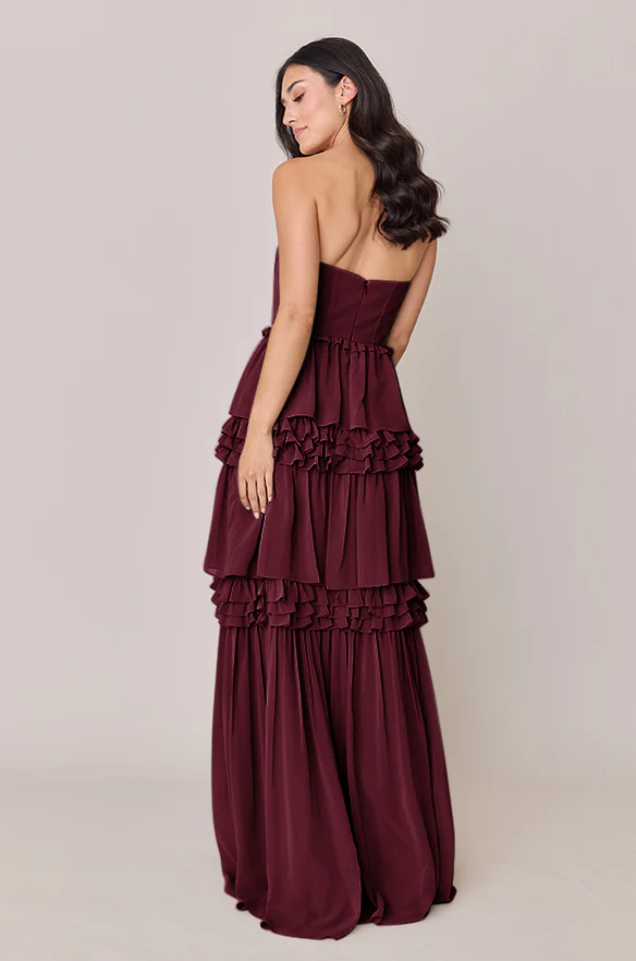Adeline Chiffon Dress | Made To Order - Image 20