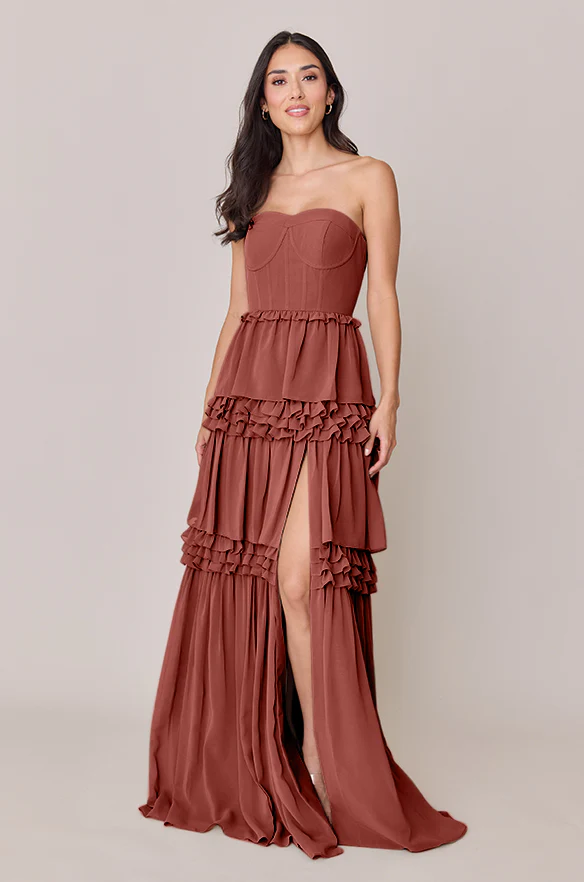 Adeline Chiffon Dress | Made To Order - Image 23
