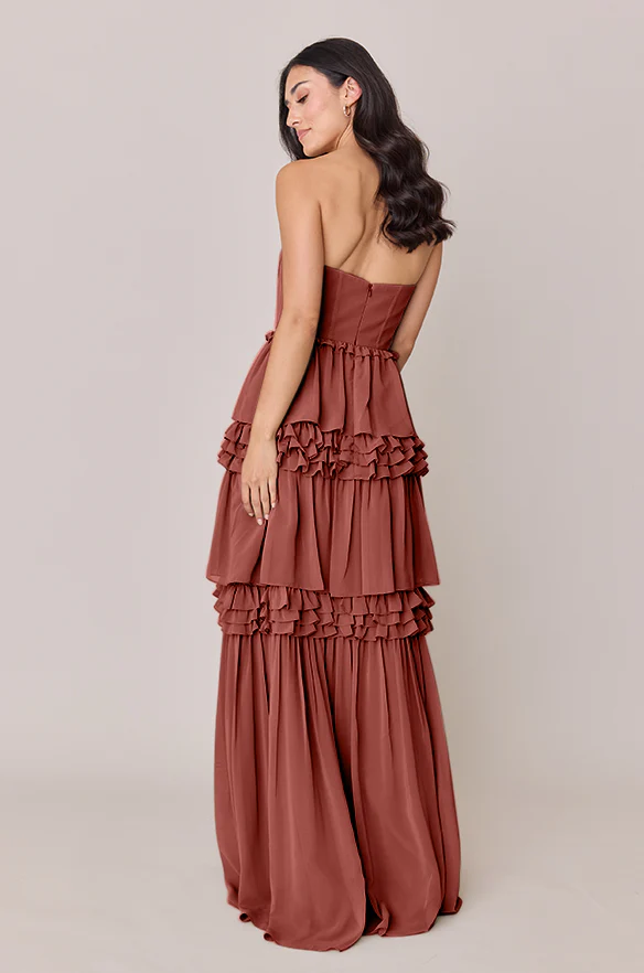 Adeline Chiffon Dress | Made To Order - Image 24