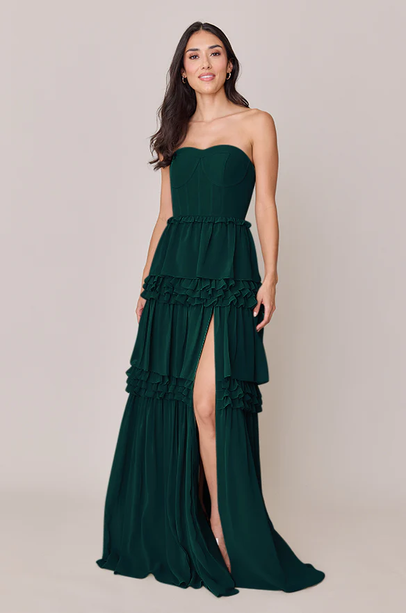 Adeline Chiffon Dress | Made To Order - Image 25