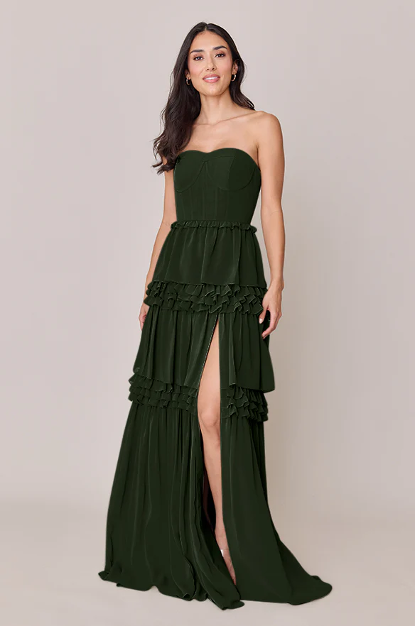Adeline Chiffon Dress | Made To Order - Image 27