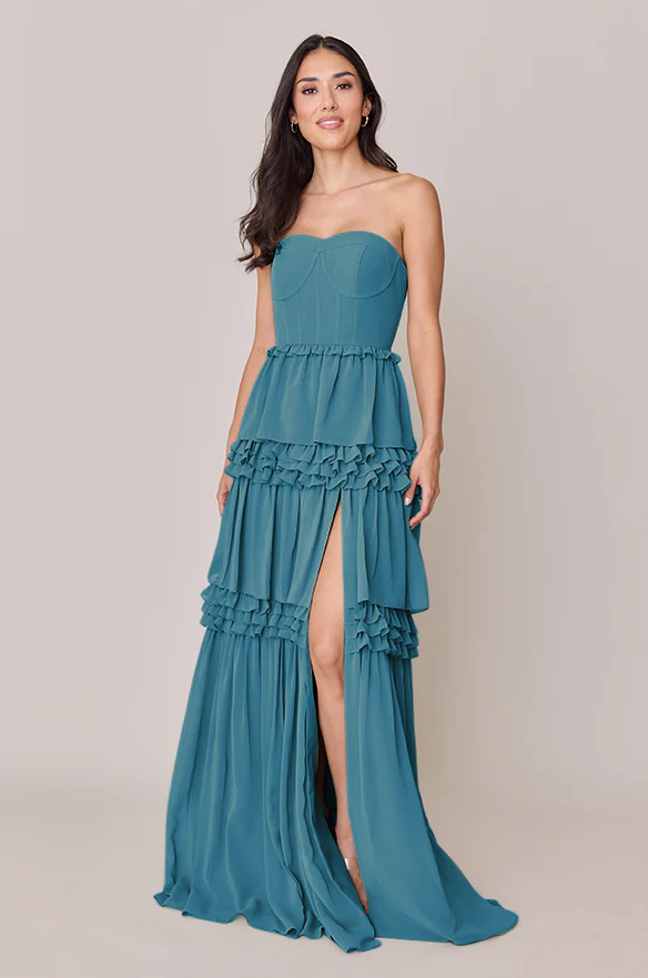Adeline Chiffon Dress | Made To Order - Image 29