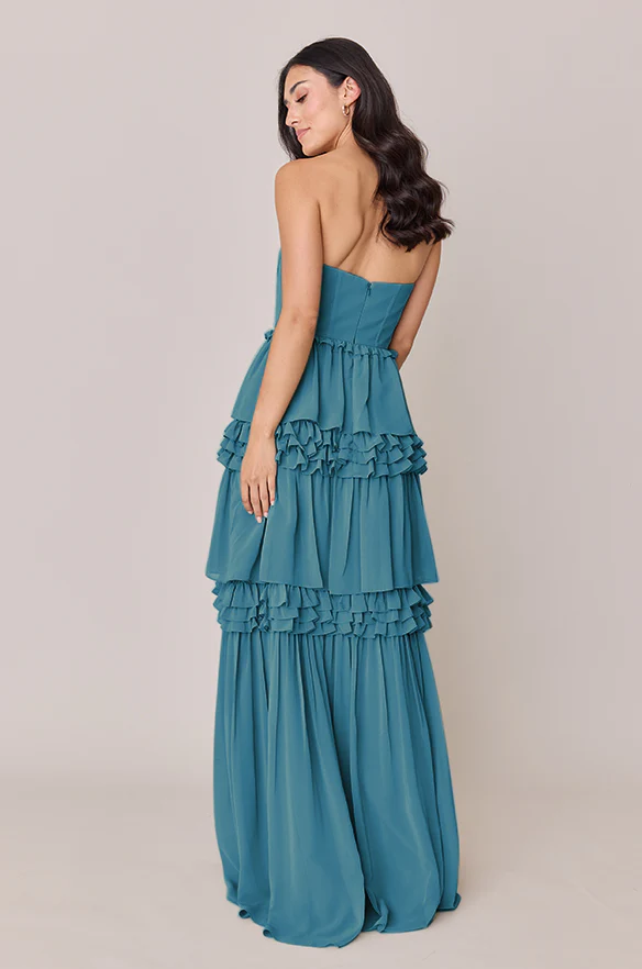 Adeline Chiffon Dress | Made To Order - Image 30