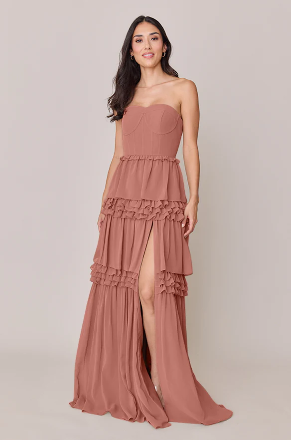 Adeline Chiffon Dress | Made To Order - Image 31