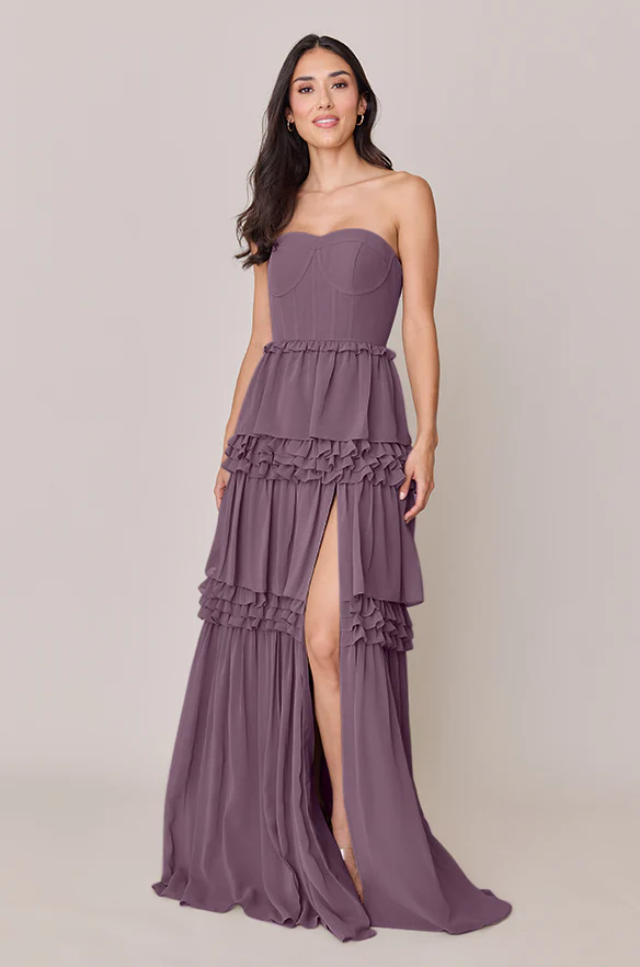 Adeline Chiffon Dress | Made To Order - Image 37