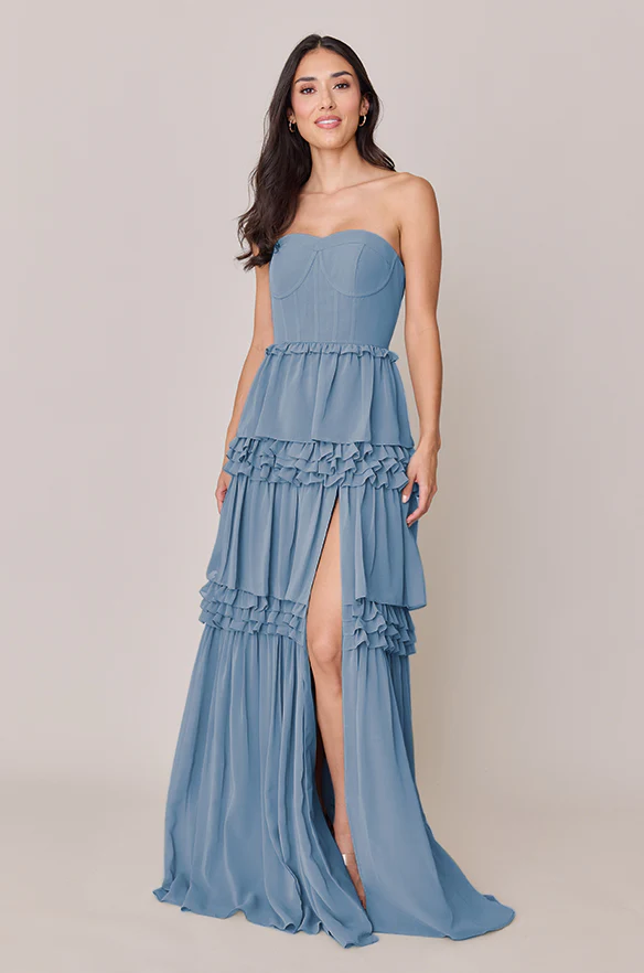 Adeline Chiffon Dress | Made To Order - Image 43