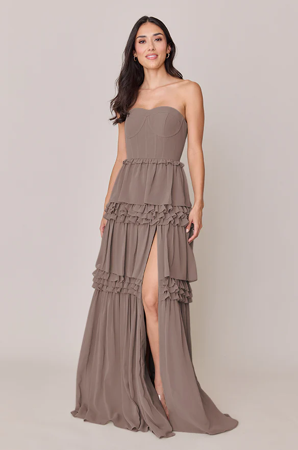 Adeline Chiffon Dress | Made To Order - Image 49