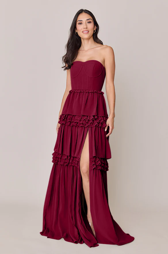 Adeline Chiffon Dress | Made To Order - Image 53
