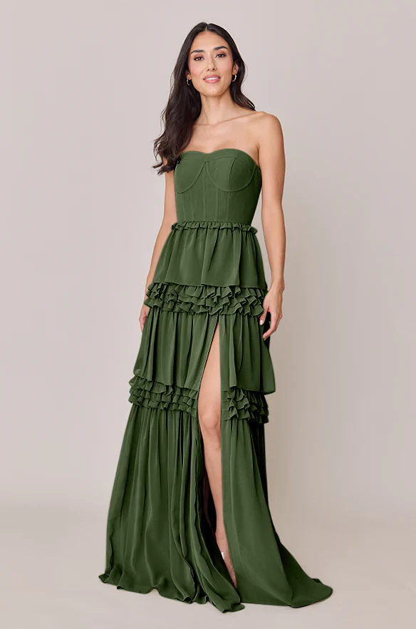 Adeline Chiffon Dress | Made To Order - Image 59