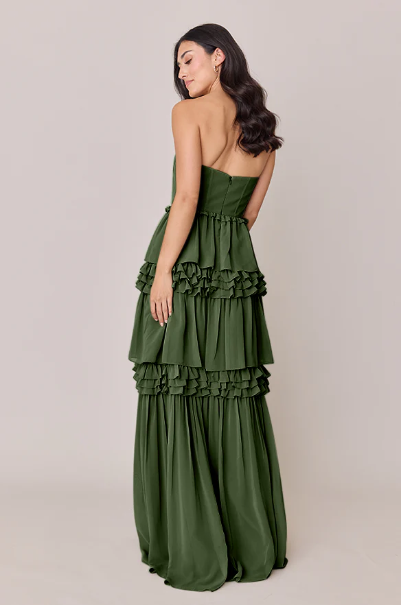 Adeline Chiffon Dress | Made To Order - Image 60