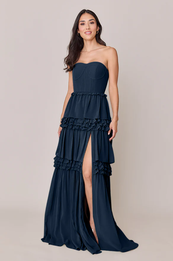 Adeline Chiffon Dress | Made To Order - Image 67