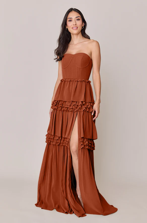Adeline Chiffon Dress | Made To Order - Image 75