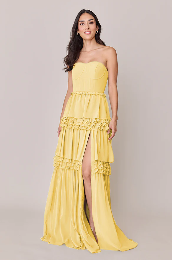 Adeline Chiffon Dress | Made To Order - Image 91