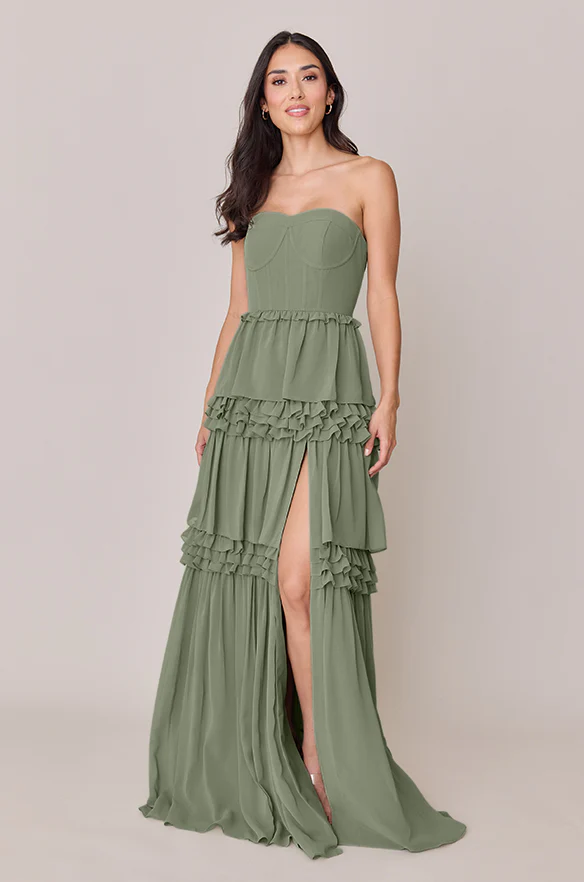 Adeline Chiffon Dress | Made To Order - Image 97