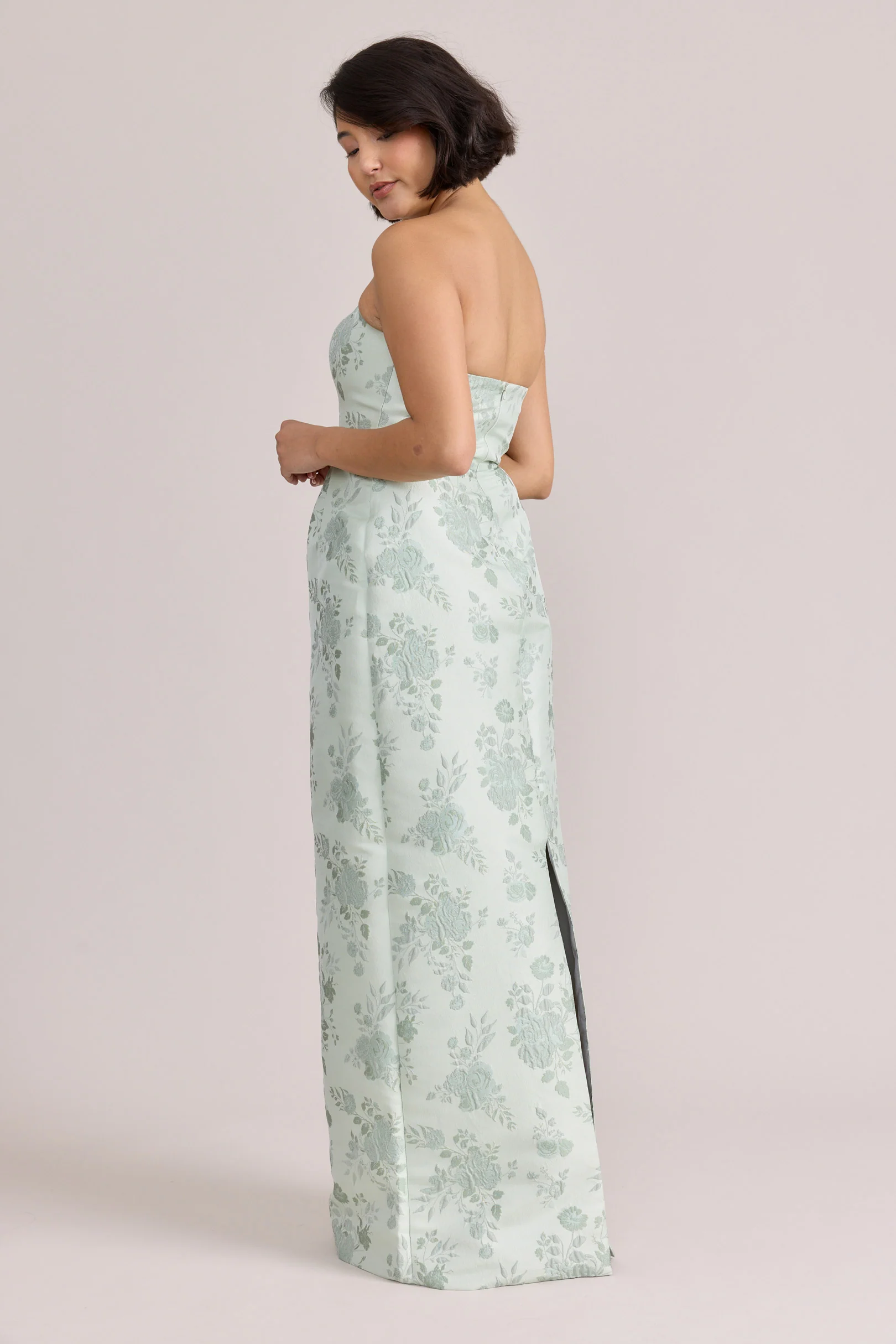 Adrienne Jacquard Dress | Made To Order - Image 11