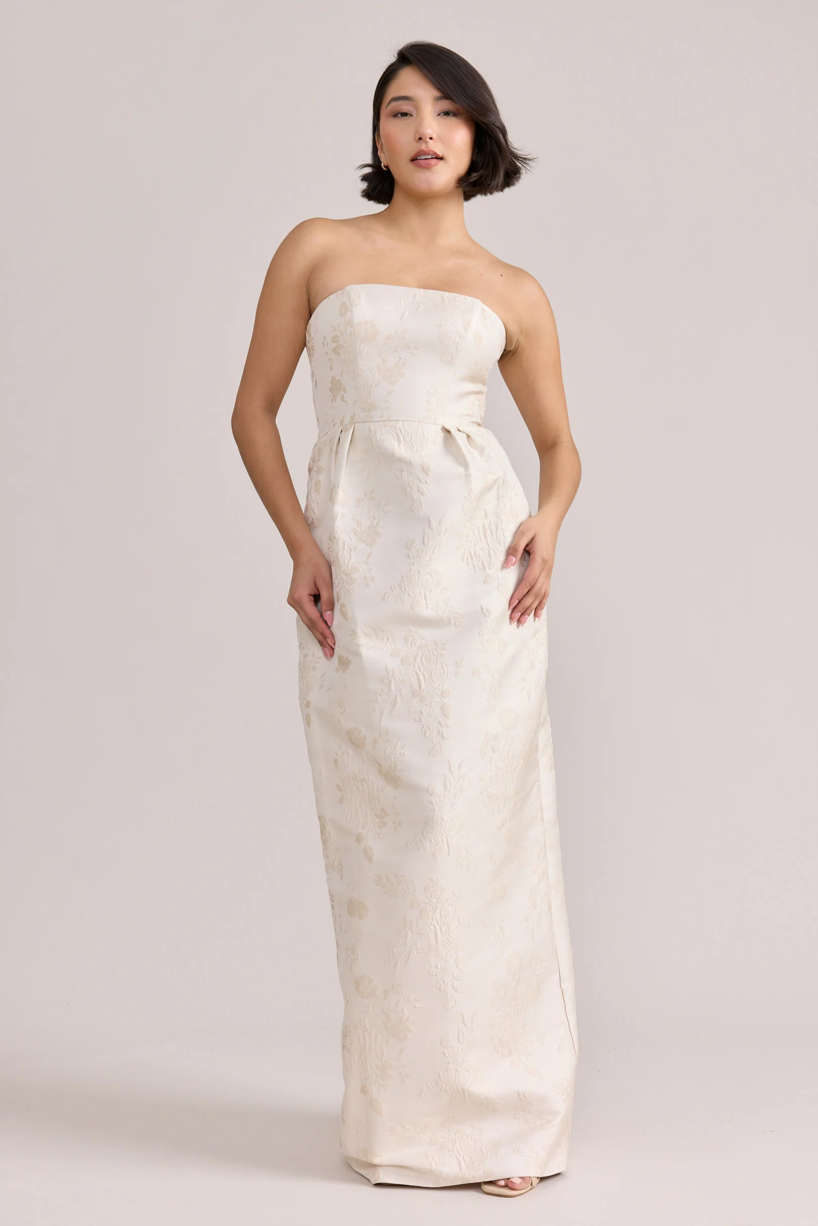 Adrienne Jacquard Dress | Made To Order - Image 13