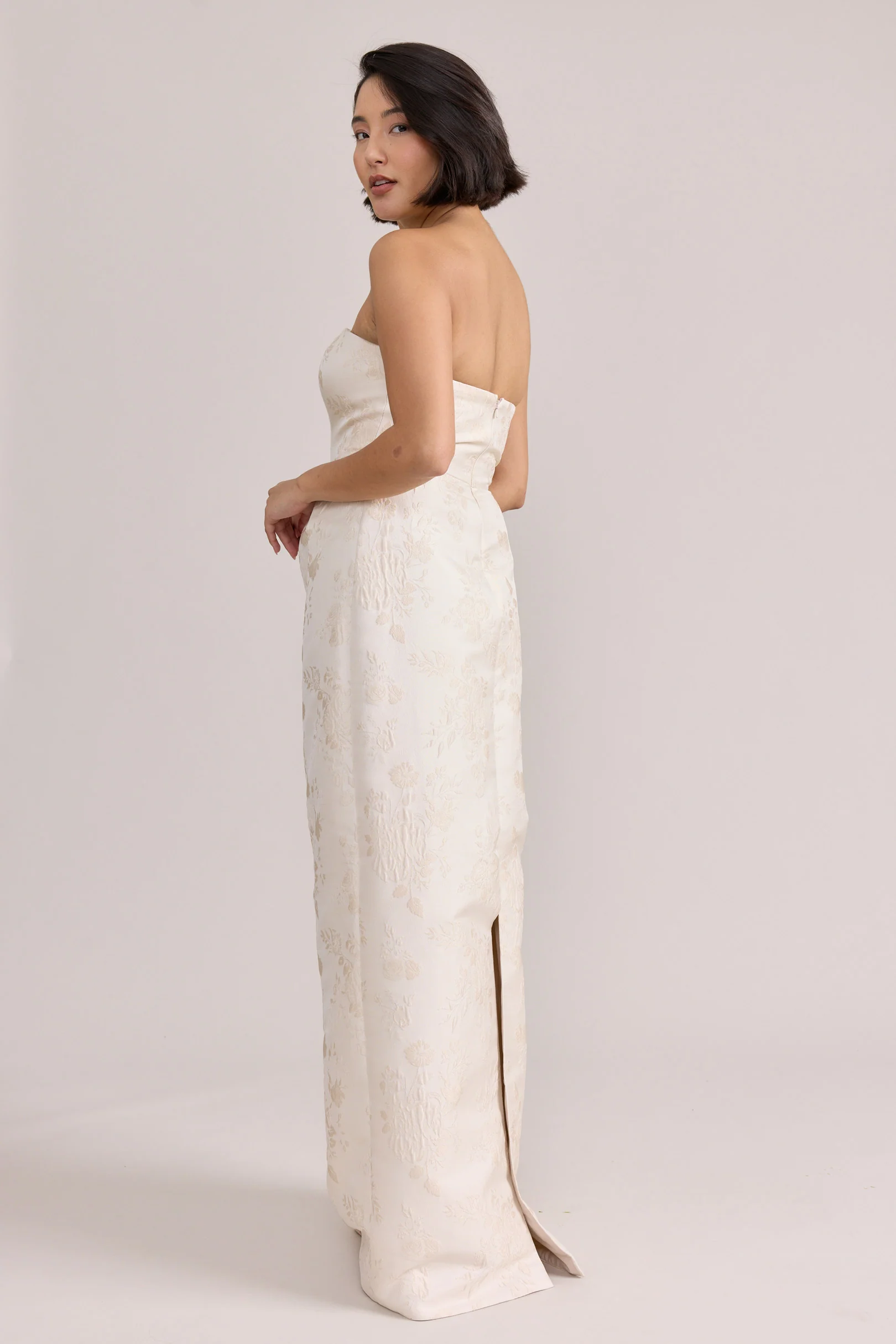 Adrienne Jacquard Dress | Made To Order - Image 14
