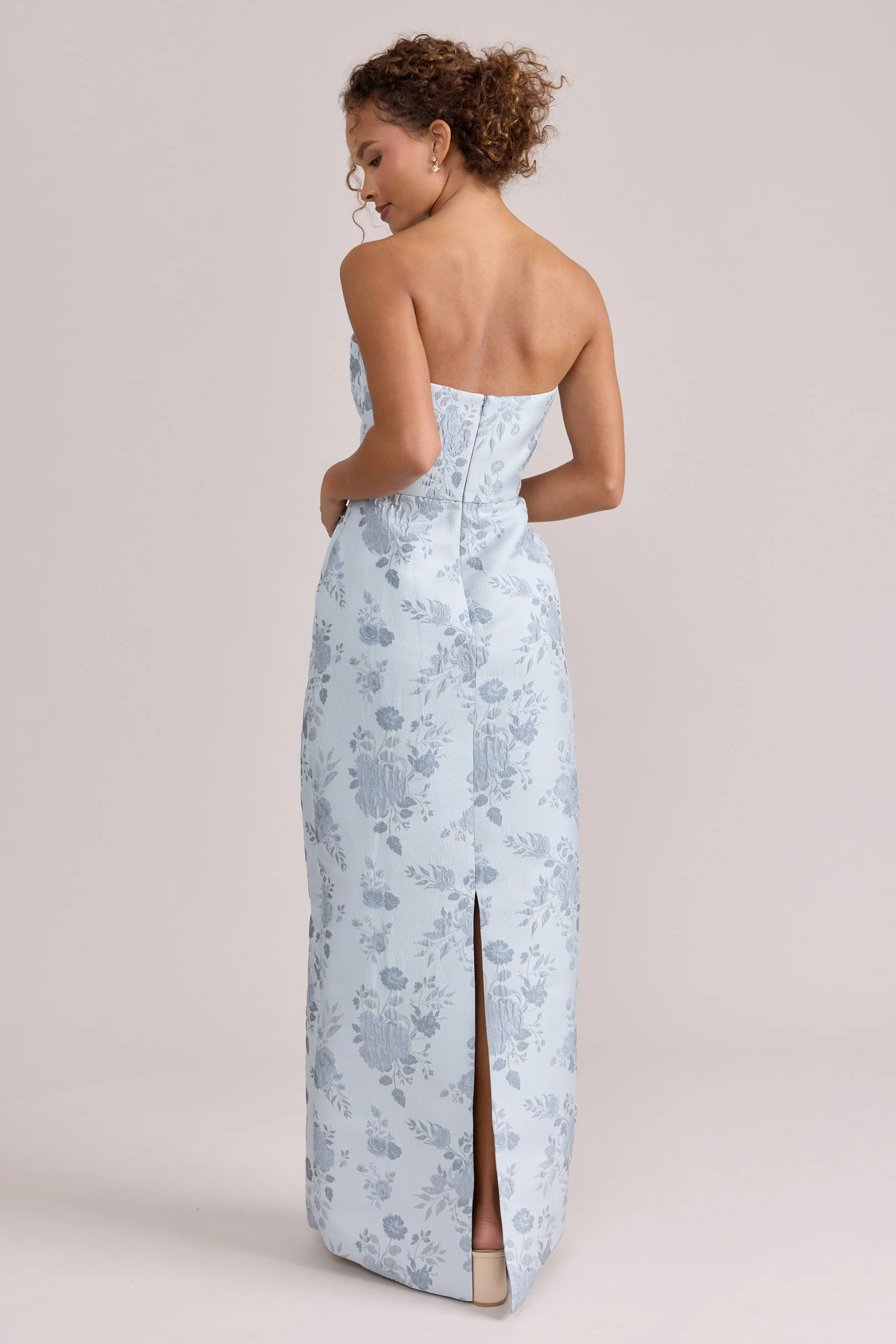 Adrienne Jacquard Dress | Made To Order - Image 17