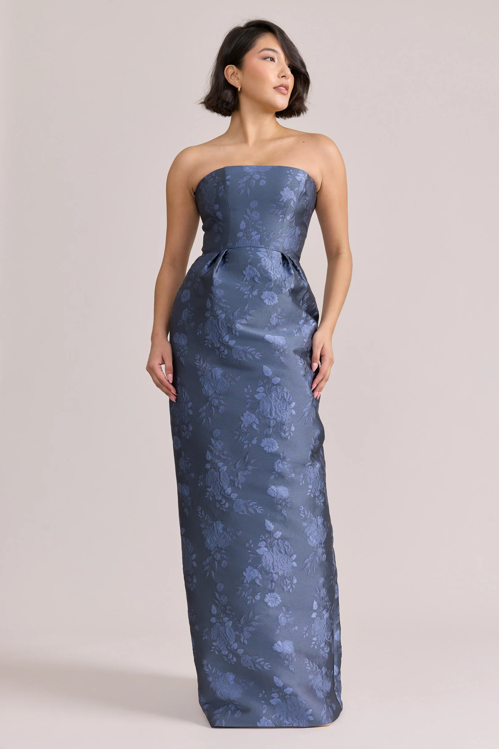 Adrienne Jacquard Dress | Made To Order - Image 2