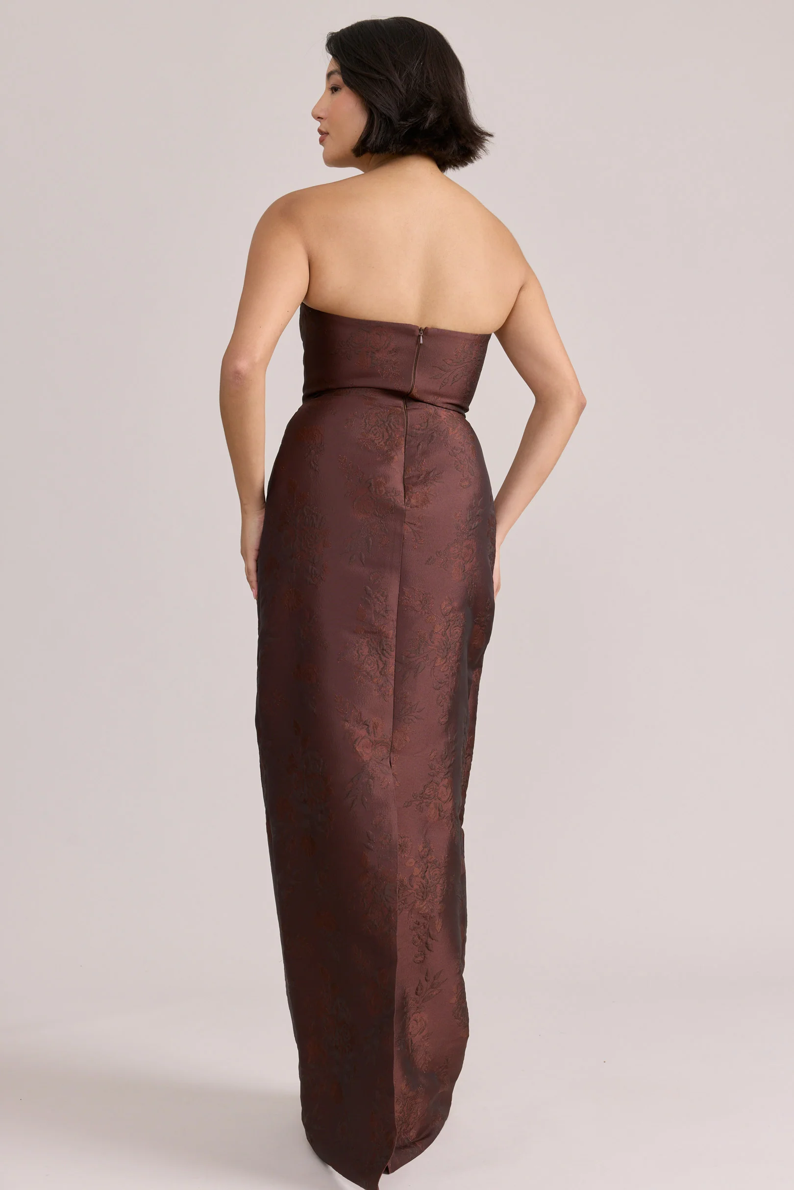 Adrienne Jacquard Dress | Made To Order - Image 5
