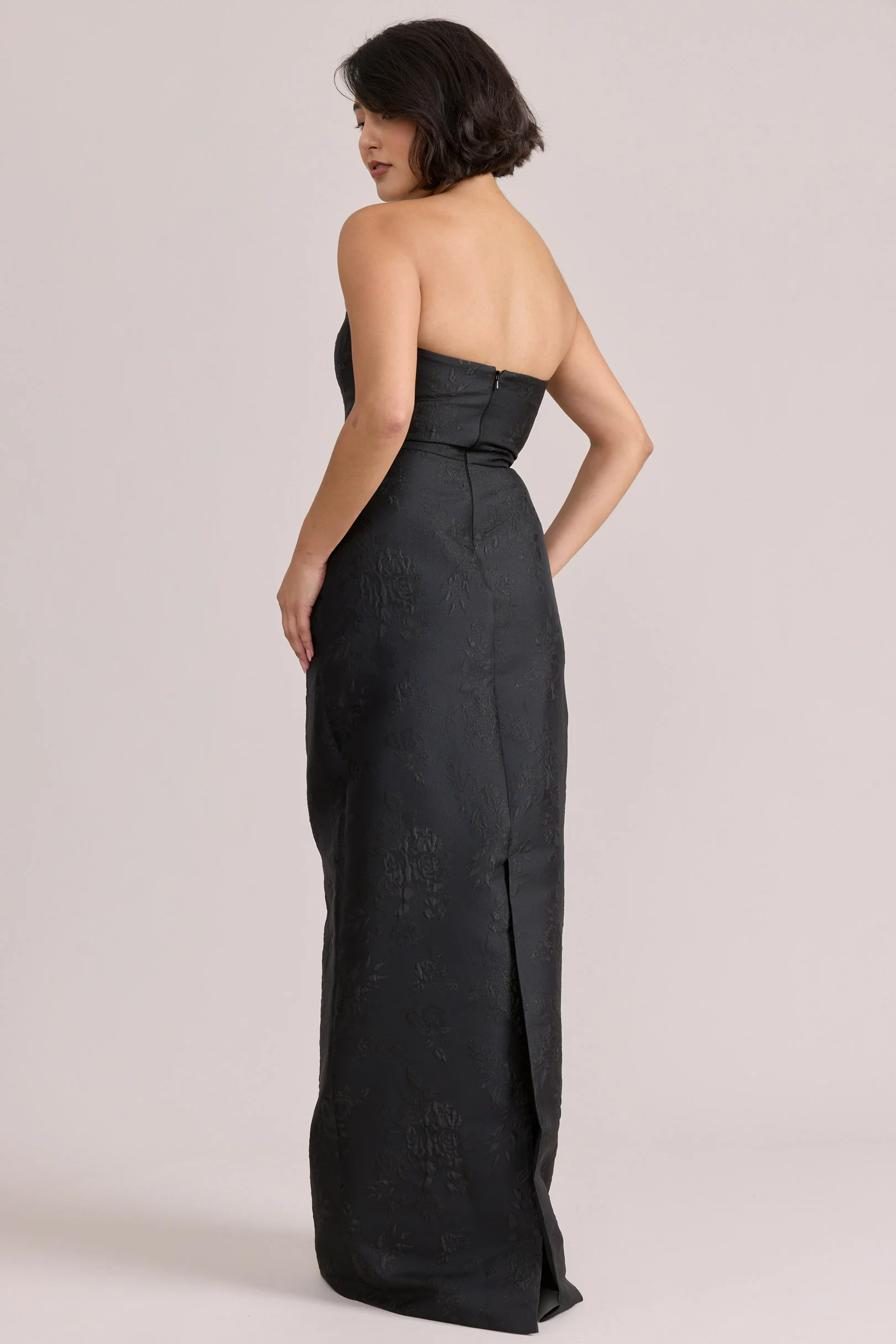 Adrienne Jacquard Dress | Made To Order - Image 9