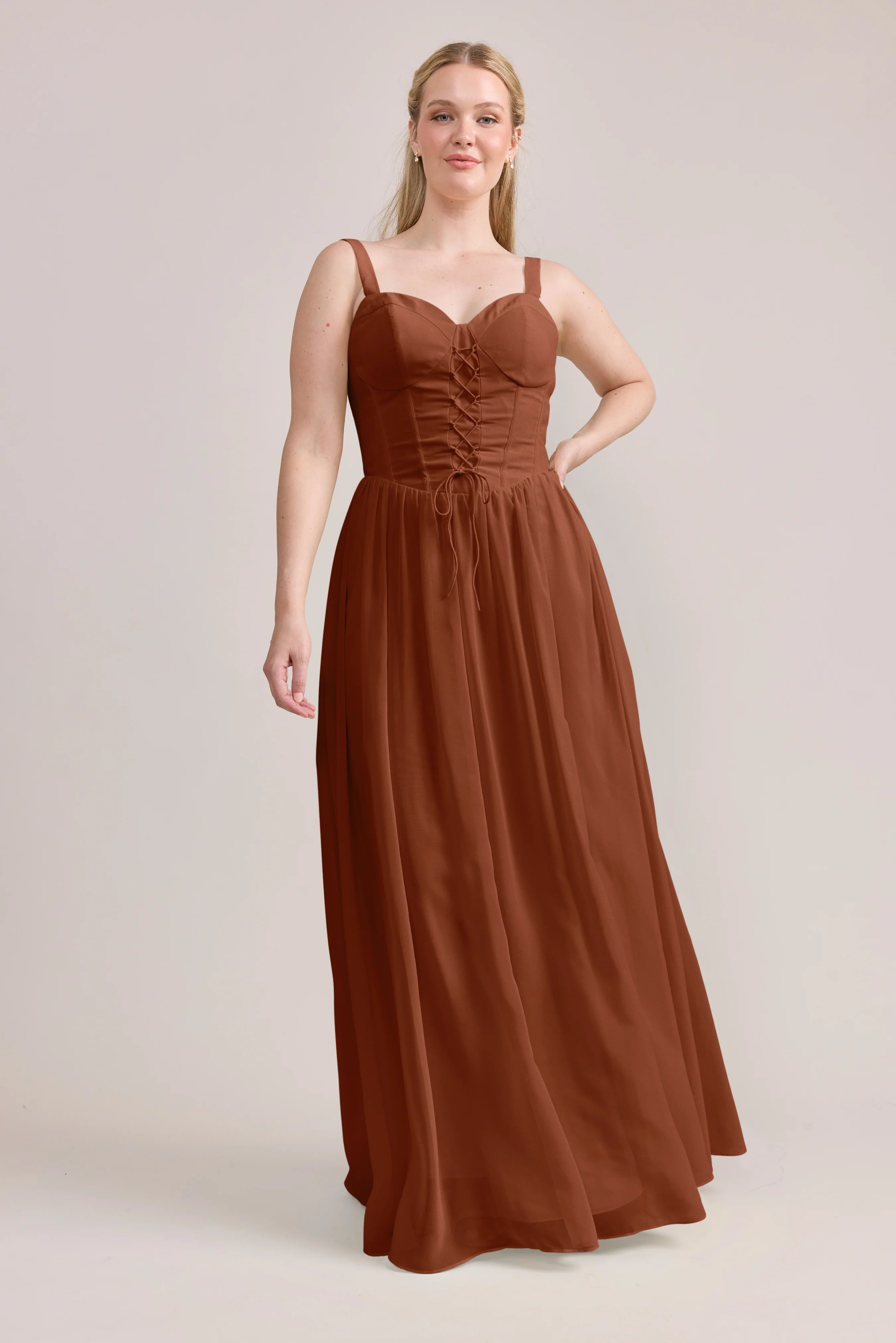 Alena Chiffon Dress | Made To Order - Image 112