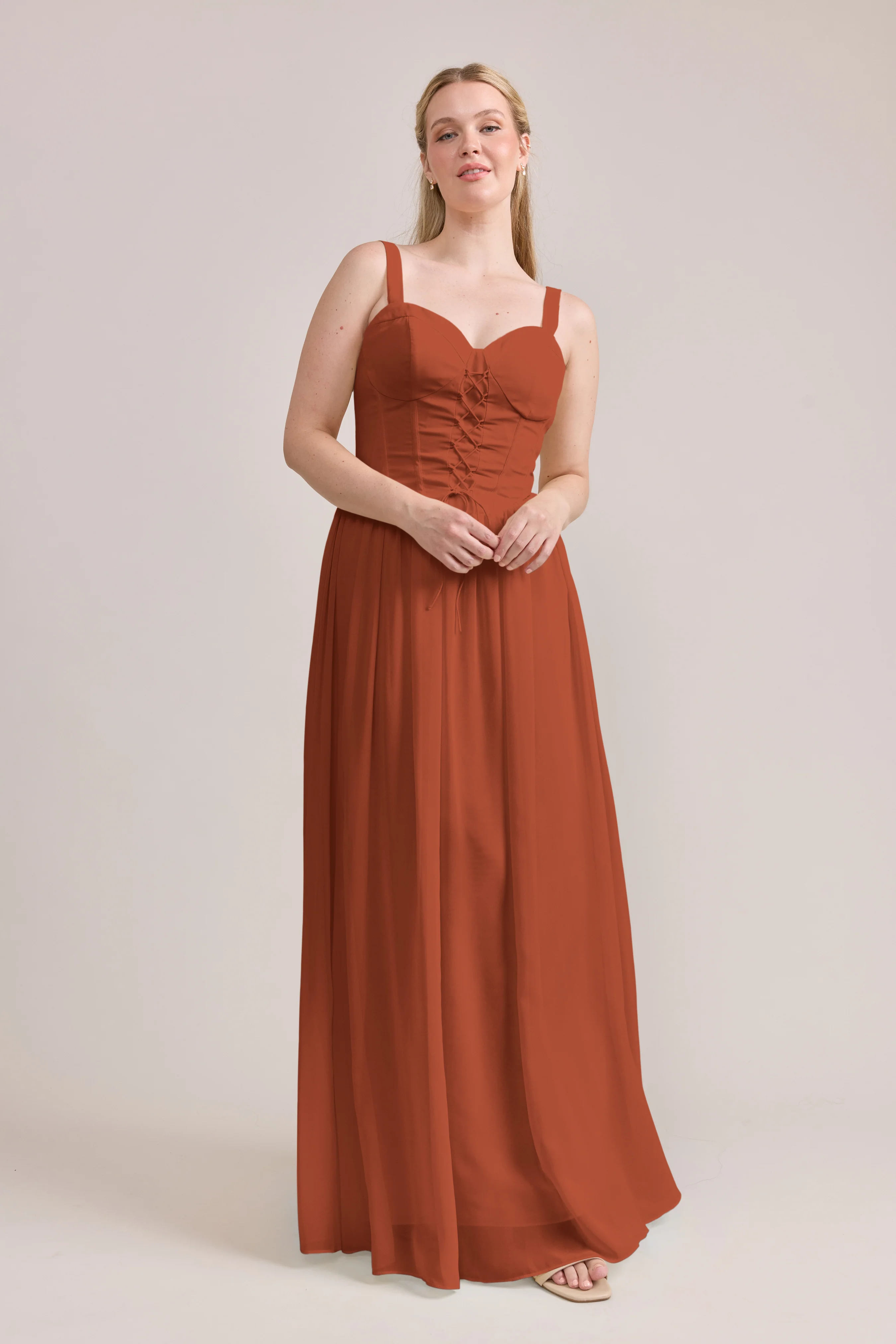 Alena Chiffon Dress | Made To Order - Image 114